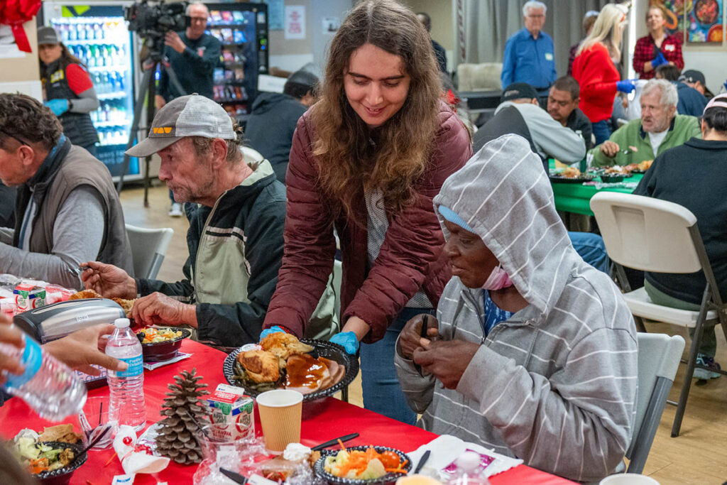 Christmas Meal at San Diego Rescue Mission