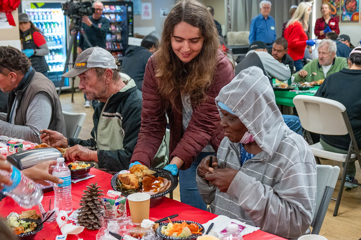 Christmas Meal at San Diego Rescue Mission