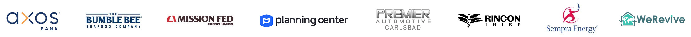 Corporate Partnership logos